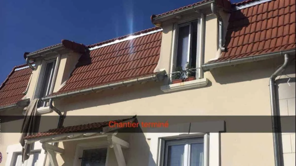 Rénovation toiture terminée — BS Couvreur Oise