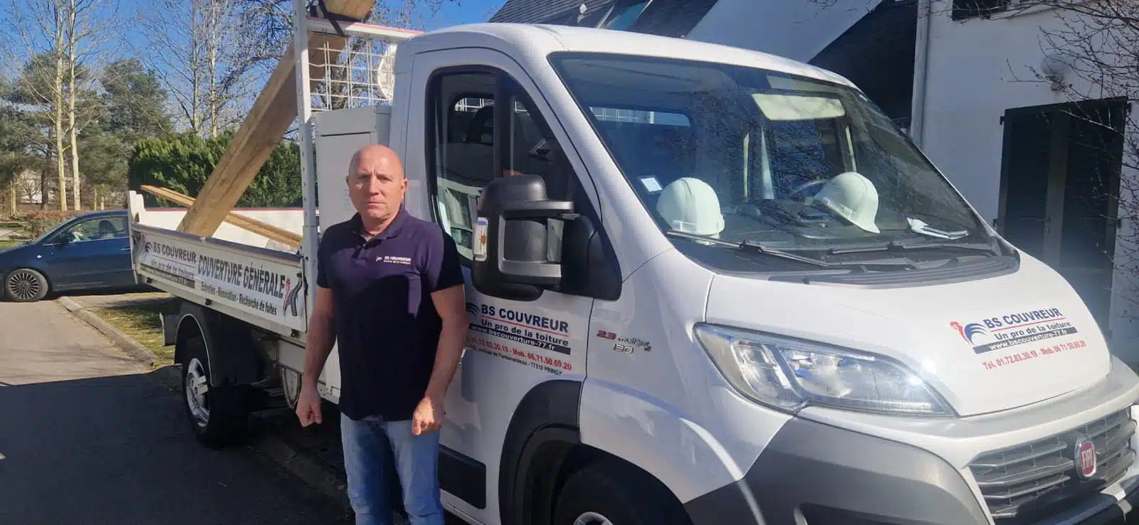 Steve BOGLIONI — Fondateur BS Couvreur, artisan couvreur dans l'Oise